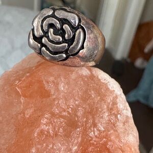 925 sterling silver Rose Ring